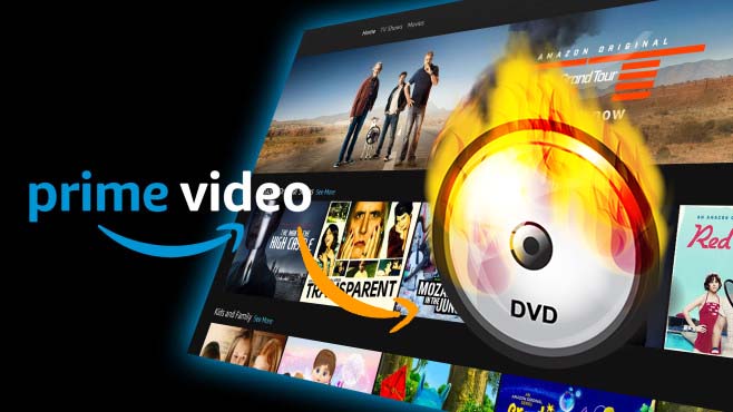 Graba videos de Amazon en DVD