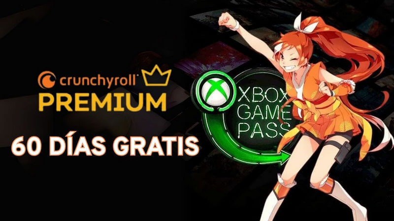 60 días gratis de Crunchyroll Premium con Xbox Game Pass Ultimate