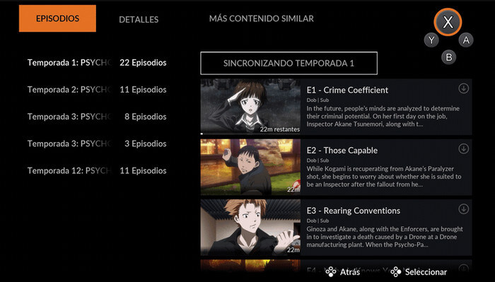 descargar crunchyroll anime en Nintendo Switch