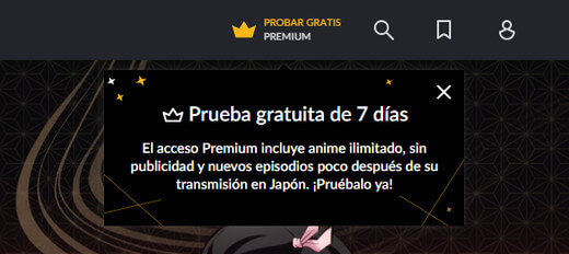 Crunchyroll prueba gratuita de 7 días