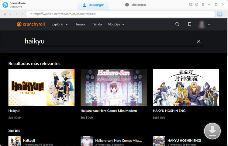 encontrar tu anime favorito en Crunchyroll